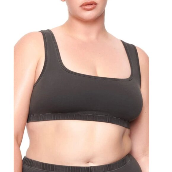 SKIMS Other - NWT SKIMS Outdoor Basics Bralette in Ash 2X